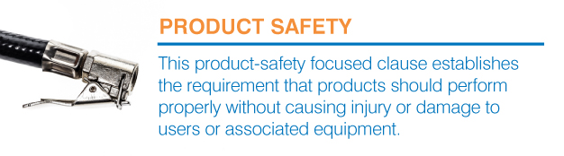 product safety clause