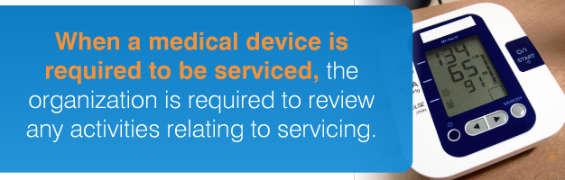 medical device servicing