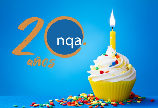 20º aniversario de NQA Certificación summary image