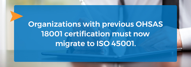 migrate to iso 45001