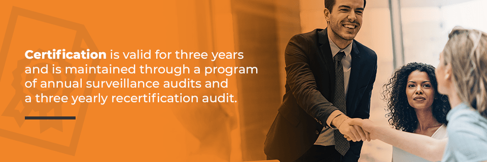 3 year certification