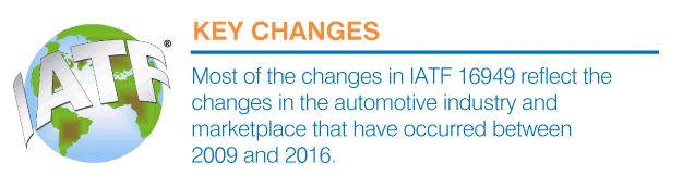 iatf key changes